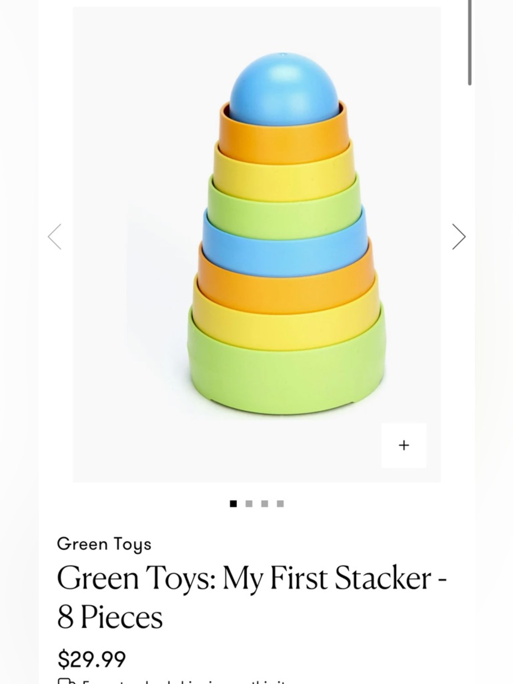 Green Toys My First Stacker